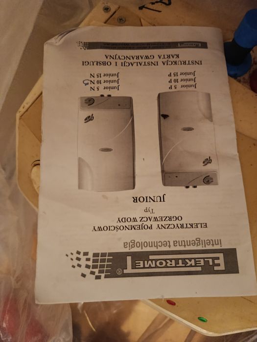 Junior bojler podgrzewacz wody