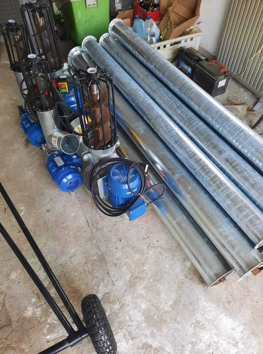 Elementy do żmijki przedłużki ocynk nowe rura bezszwowa gwarancja