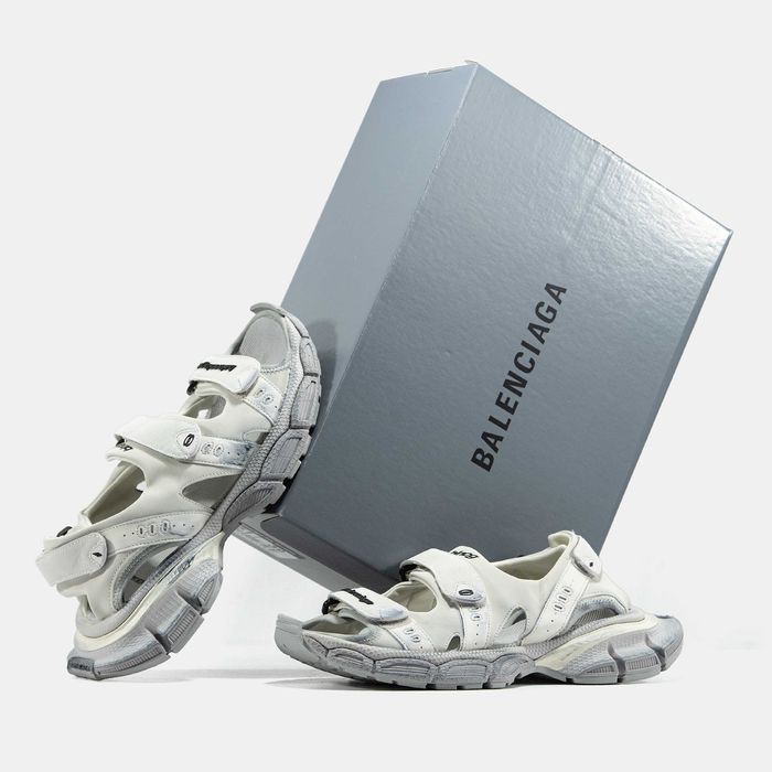 Черные сандалии Balenciaga 3XL Sandals сандалі баленсиага 3ХЛ (36-43)