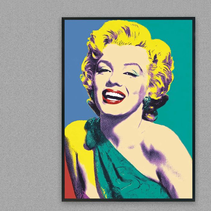 plakat marilyn monroe, modny plakat marilyn monroe na ścianę do pokoju