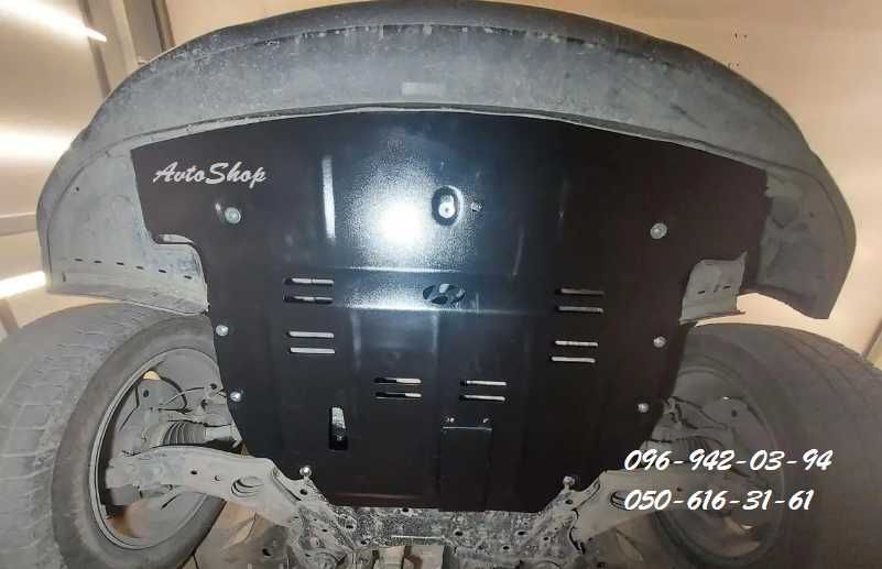Cтальная защита картера і КПП Hyundai SantaFe/Tucson/Elantra/i10->