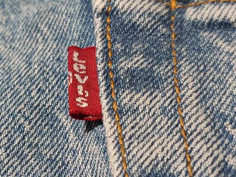 spodnie jeans LEVIS 501 STRAIGHT THE BEN W30 L30 pas 76 77 78 - 79 80