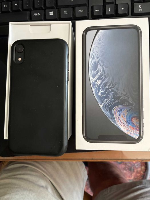 iPhone Xr 128 Gb preto, c/acessórios, excelente estado de conservação