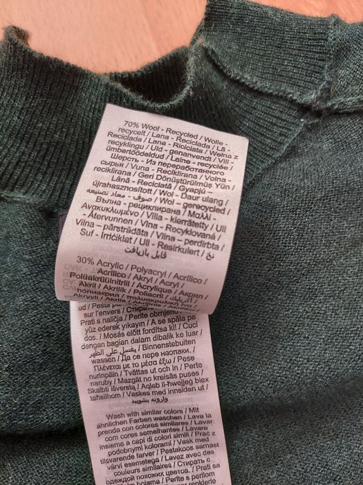 Wełniany sweter Selected Femme rozmiar M