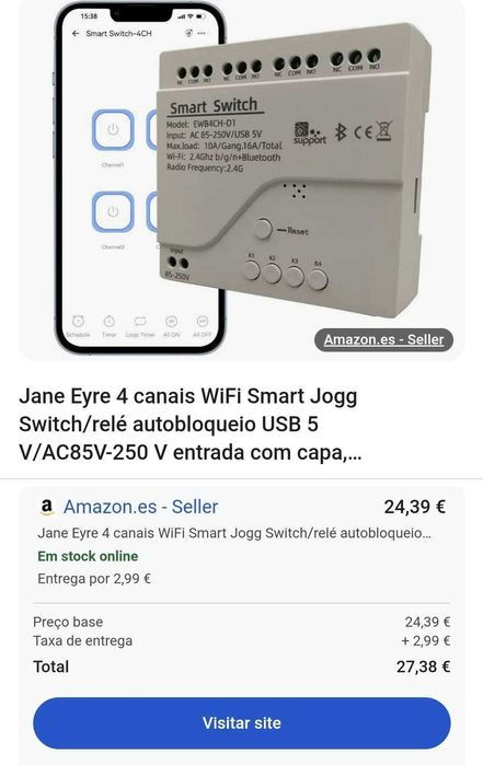 Smart switch novo