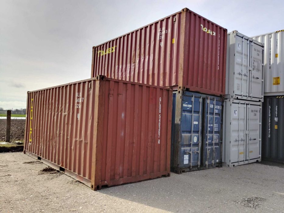 Kontener morski, magazynowy 6 m, 20 ft DV CW