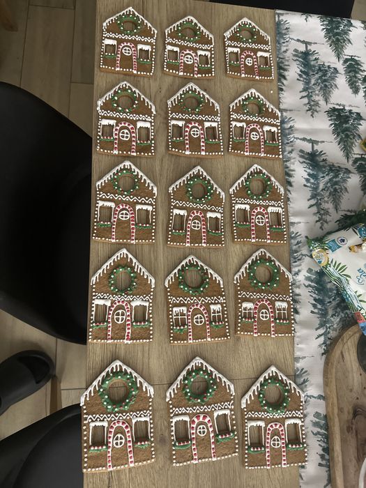 Świateczne domki z piernika