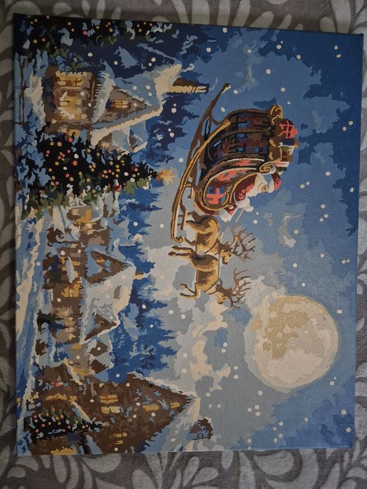 Готова картина по номерам