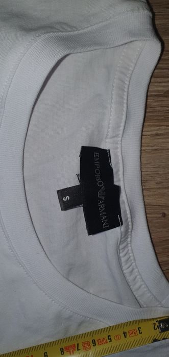 Koszulka T-SHIRT Armani rozmiar S/M biała
