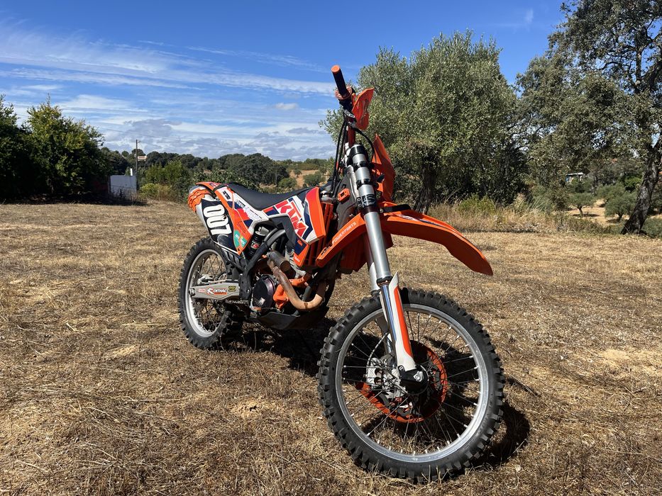 Moto Ktm 350 sxf reboque e equipamento