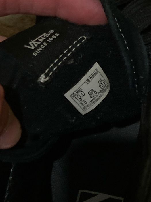 Vans Sk-8 High Black кеды