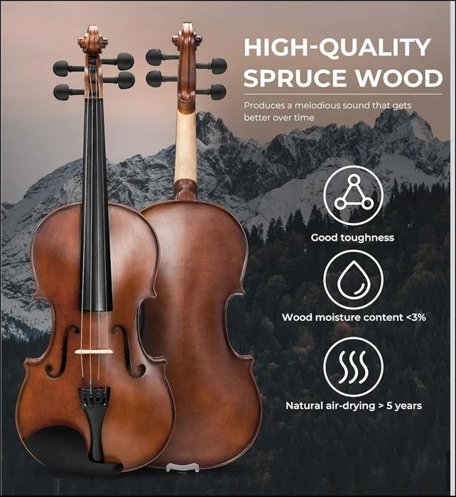 Акустична скрипка Vangoa VA 400S