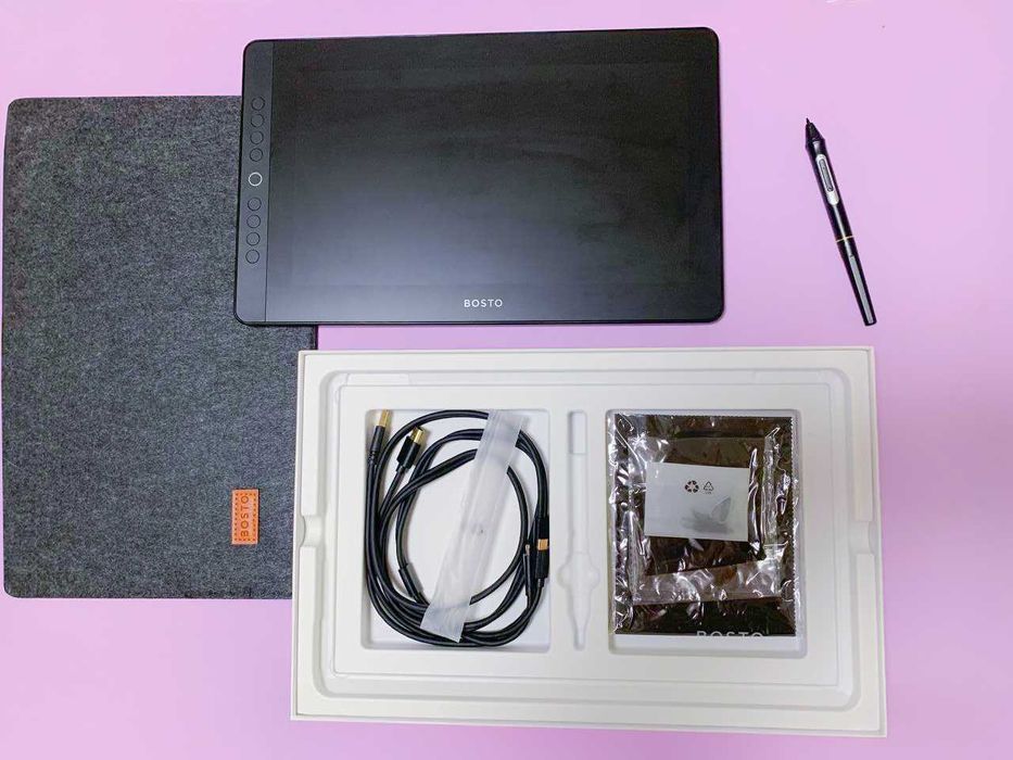 Графічний дисплей для малювання, перовий дисплей BOSTO TB-13HDK