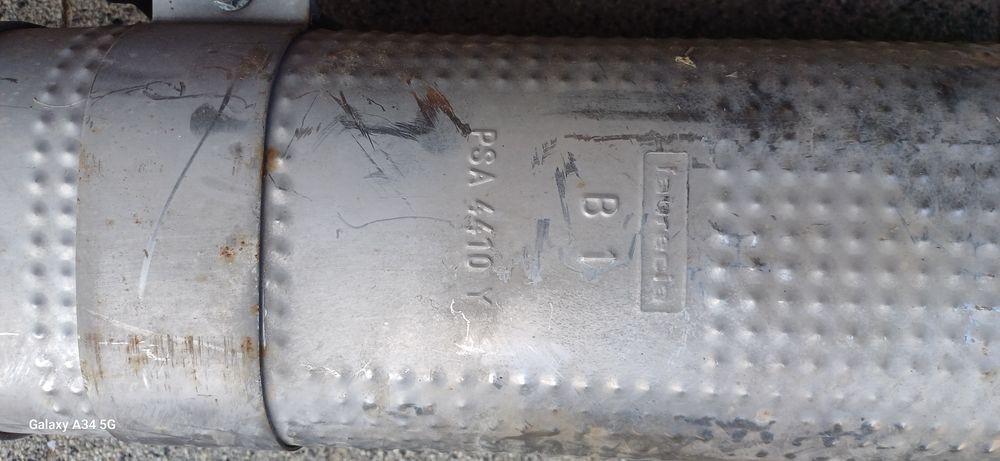 Tłumik końcowy opel corsa F