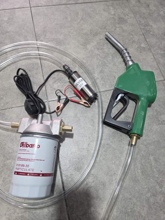 Насос для перекачки відкачки палива топлива, д.т.  12v/24v - 38мм 50мм. фільтр тонкого очищення  шланг рукав пістолет  фильтр очистки топлива дизеля