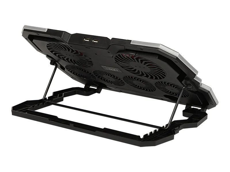 Gamingowa podstawka chłodząca pod laptop podświetlana RGB LED 66-366
