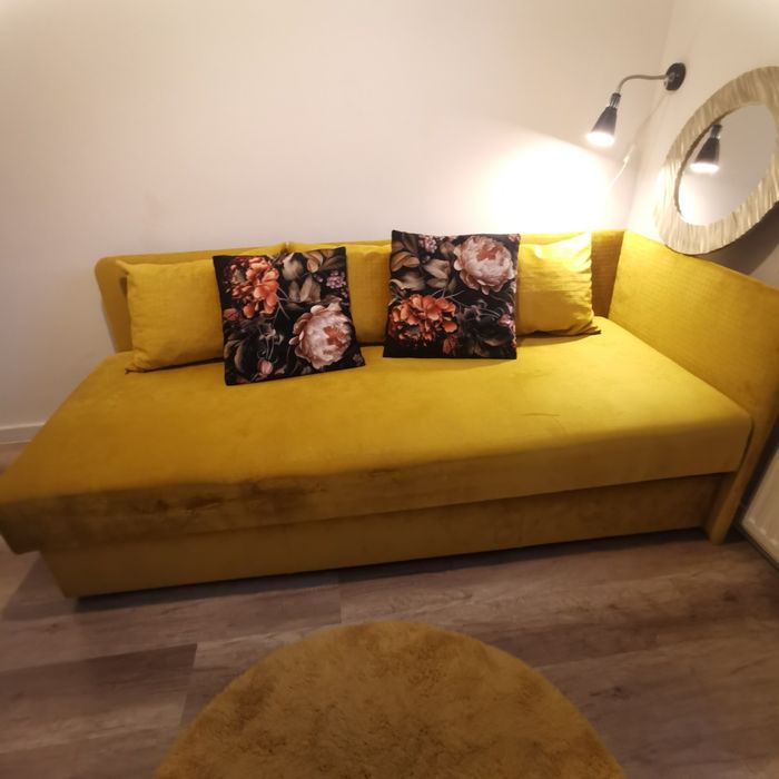 Sofa welurowa  80x180