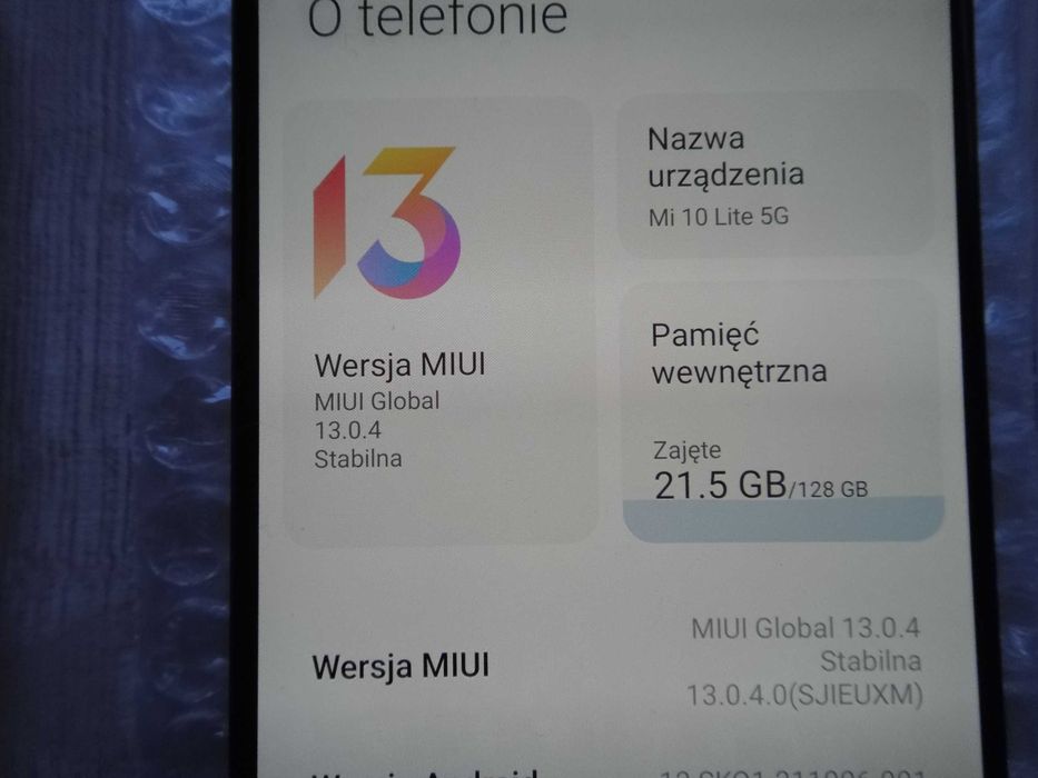 Xiaomi Mi 10 Lite 5G   128/6 GB.