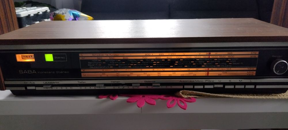 Radio Amplituner Saba Konstanz Stereo