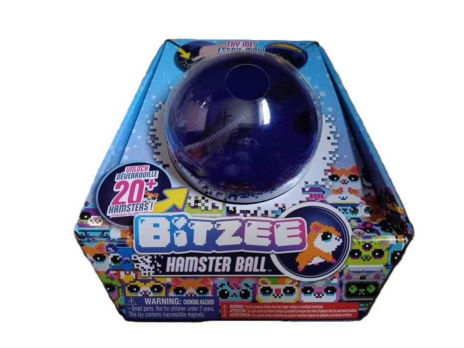 NOWE Zwierzątko interaktywne Spin Master BITZEE CHOMIK Hamster Ball