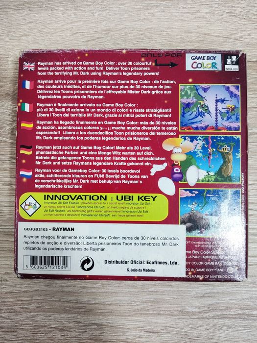 Rayman CIB game Boy color
