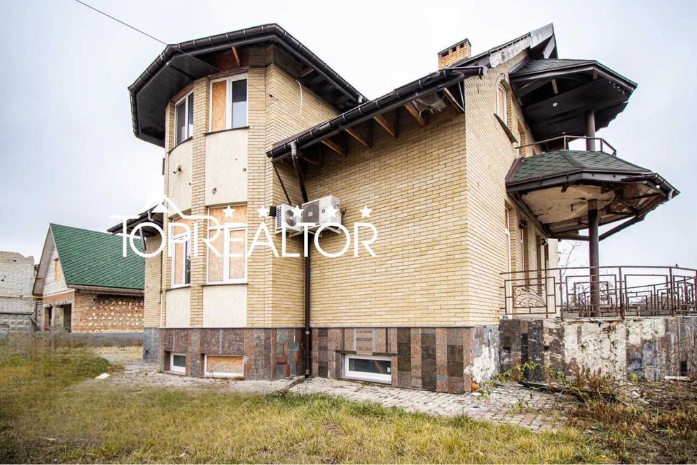 ‼️Продаж 3-поверх. будинку з пошкодженнями після обстрілу | Велика Данилівка‼️