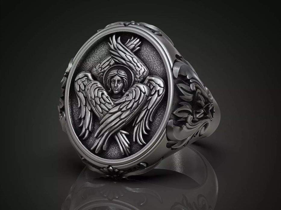 Срібна печатка кольцо мужское серебряное срібло серебро обручка 925