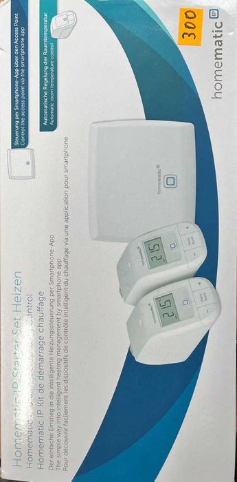 Zestaw startowy ogrzewania Homematic 156537A0