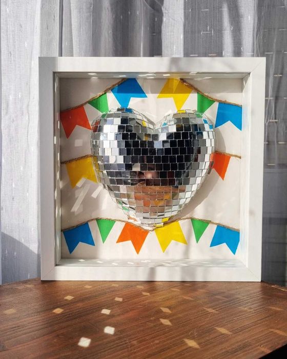 Quadro Cuore in Festa