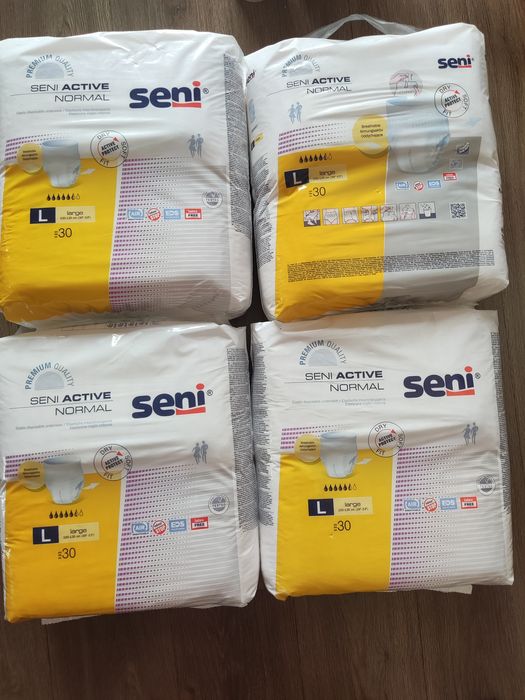 Pieluchomajtki majtki elastyczne Seni L