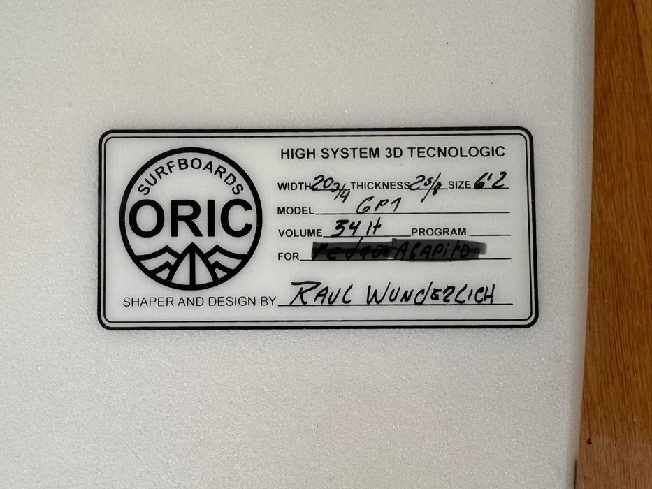 Surf Board Oric GP1 Performance