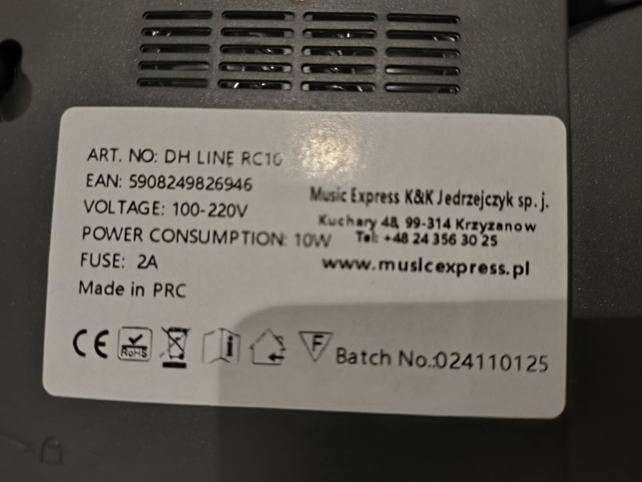 Elektroniczna ramka na zdjęcia DH Line RC10