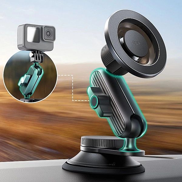 Esr Omnilock Magnetic Magsafe Dashboard Car Mount Black