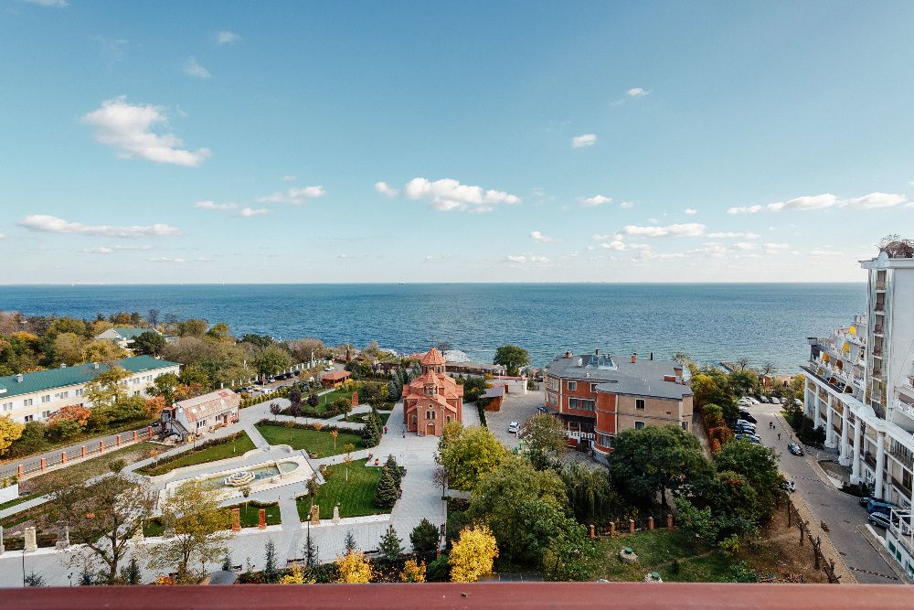СВОЯ 2 комн. кв РАССВЕТ, 85 кв м, панорама моря, ЖК Аркадийский дворец