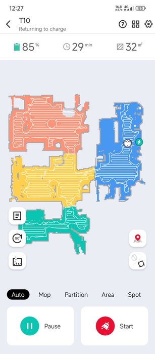 Ultrenic T10 робот пилосос