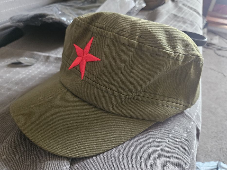 Czapka militarny w stylu Fidel Castro Vietkong Kuba