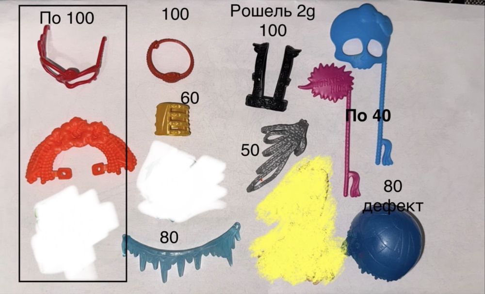 Аксесуари, одяг, взуття Monster High Монстер Хай