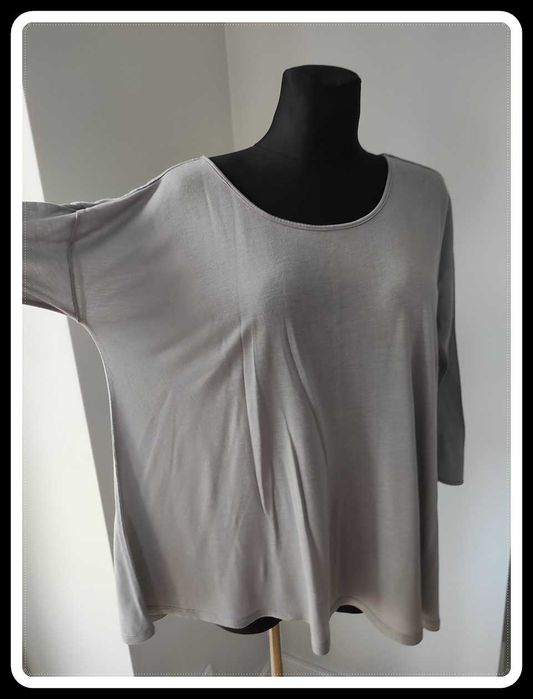 Bluzka damska Ellos oversize luźny krój rozmiar ok 46 3XL