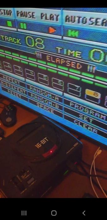 Ігрова приставка Sega Mega Drive з аудіочіпом Yamaha VA1