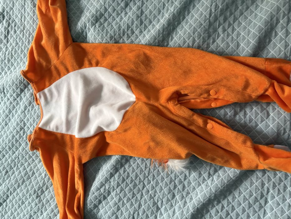 Karnawałowy strój liska 1-2 latka