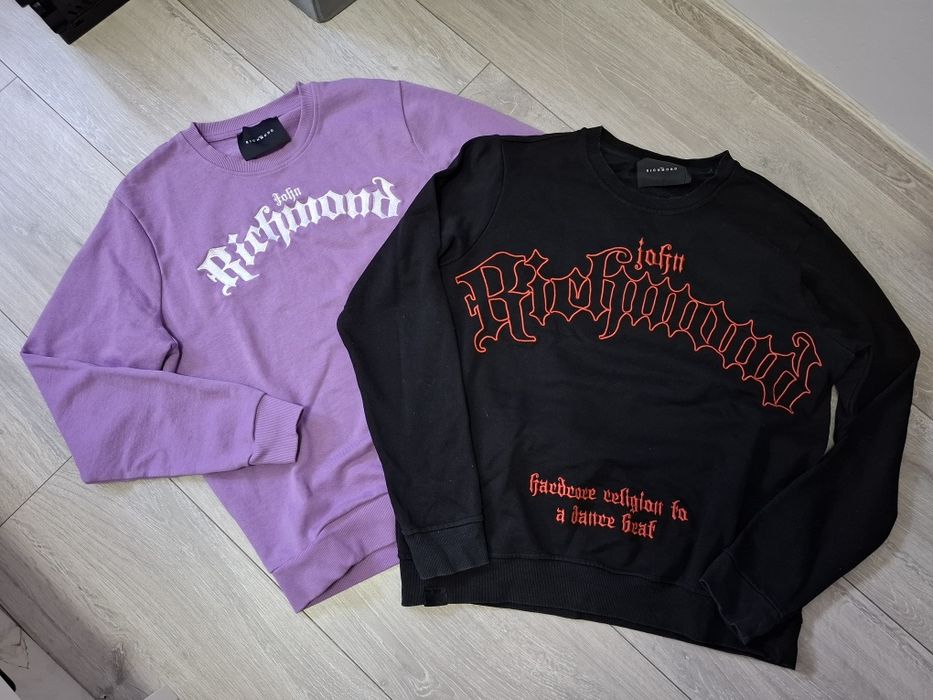 Zestaw dwóch bluz męskich John Richmond 100% bawełna L/XL okazja