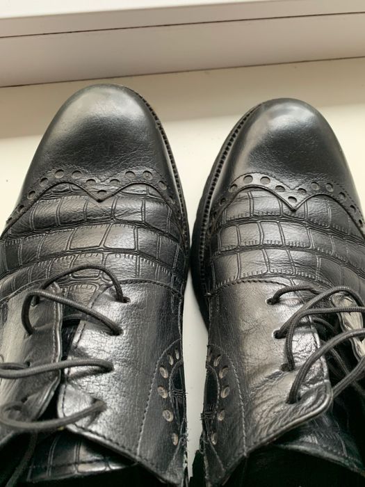 Туфли кожа Италия