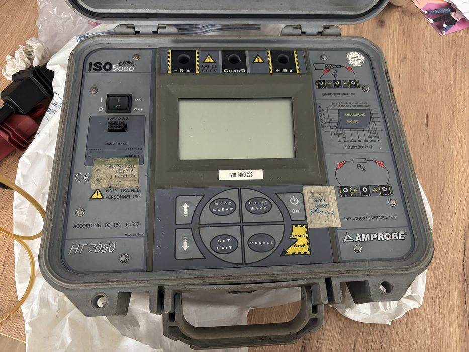 Medidor resistência 5000V