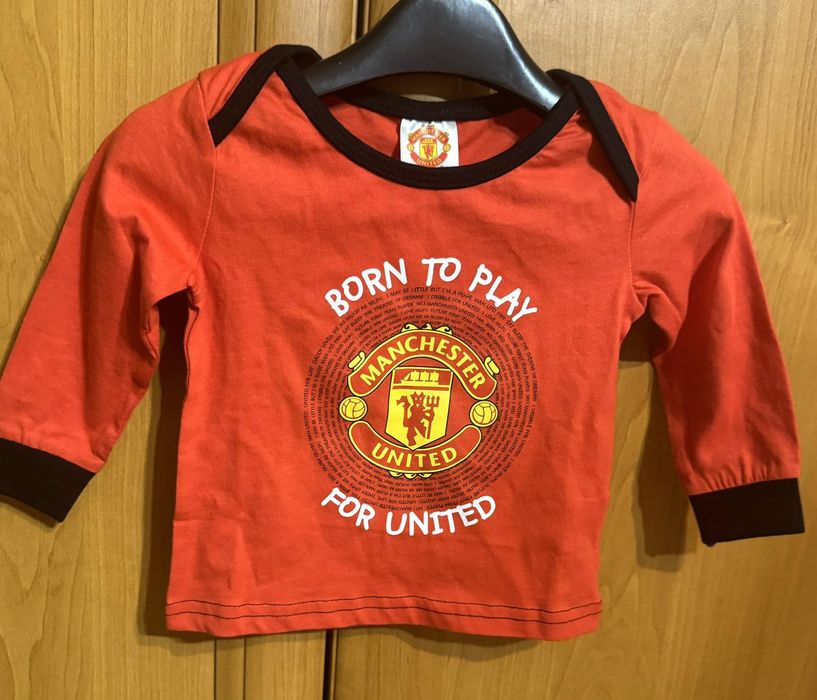 Лонгслив детский Манчестер Юнайтед  Born to play for United