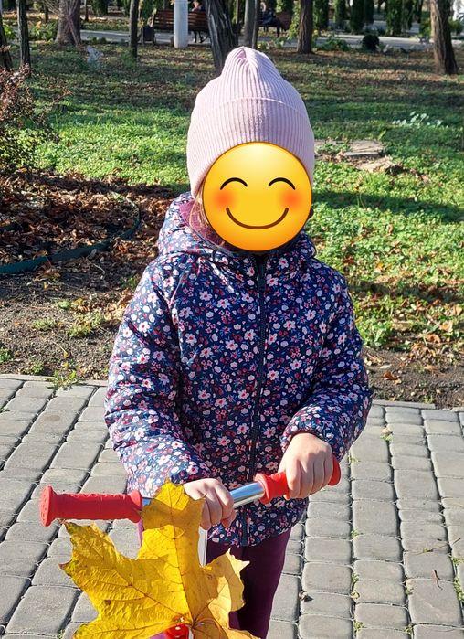 Курточка двустороння, бренд OVS, 5-6р.