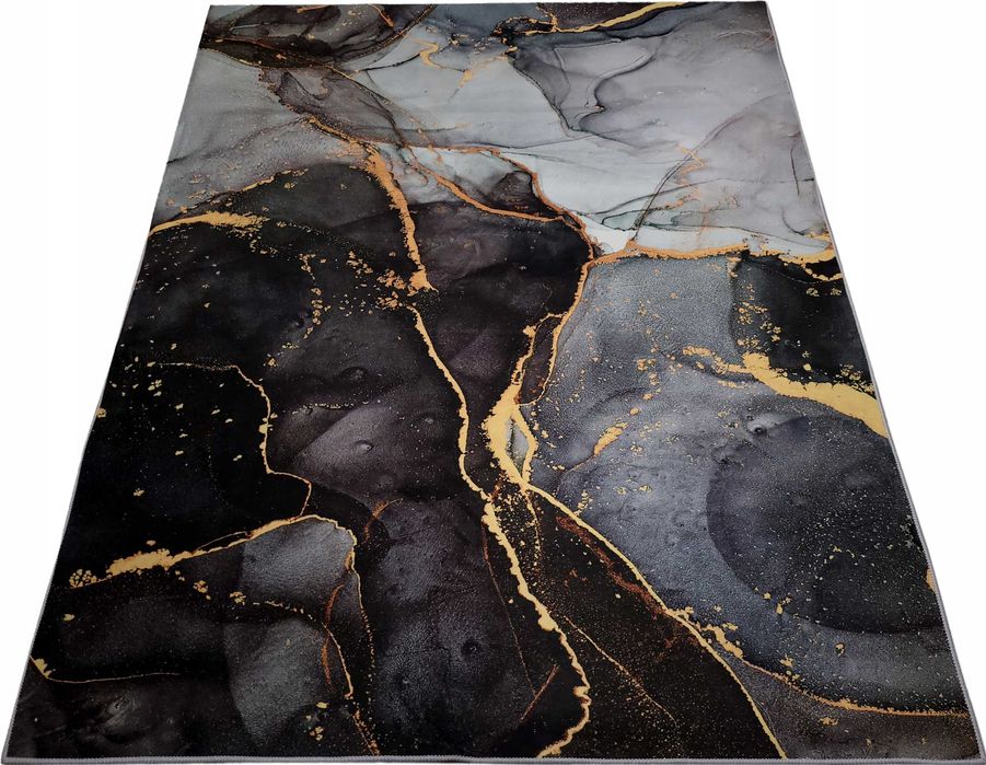 NOWY Dywan do Salonu Efekt 3D Nowoczesne Wzory Elegancki 180x250