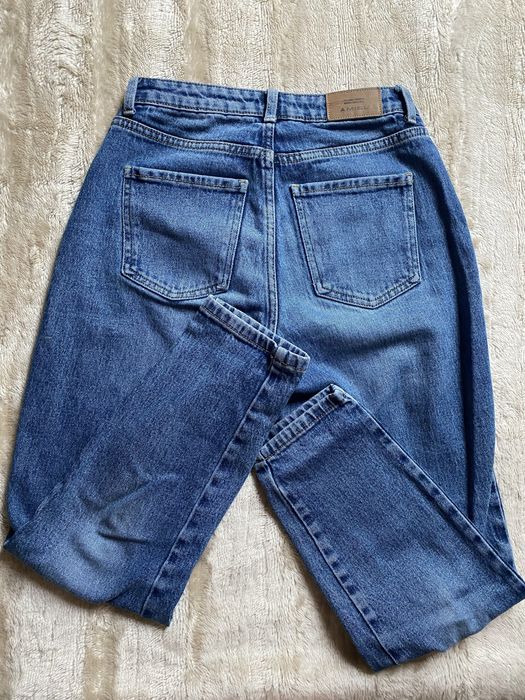 Spodnie z wysokim stanem 36 jeansy