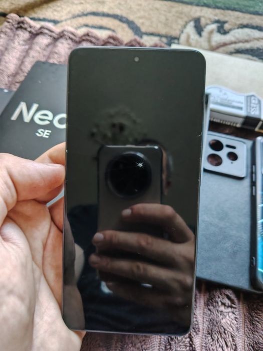 Смартфон Realme Neo 7se, 120гц, 12/256Гб,NFC,проц Dim 8400, 7000ma АКБ, 80вт, 50+16мп, Grey, потягне все
