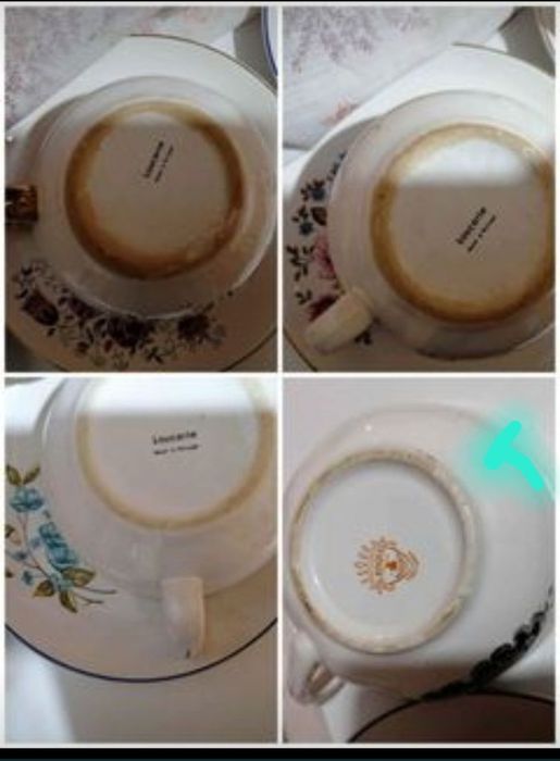 Taças para sobremesa em vidro, Bomboneiras. Garrafa e copos de colecçã