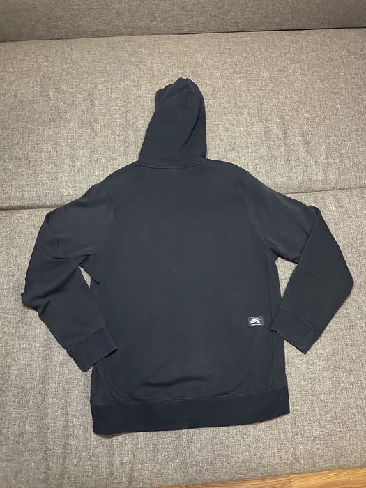 Худі кофта Nike SB Icon Essential чоловіча чорна L AJ9733-010